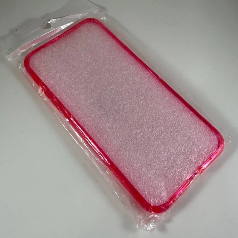 iPhone 11 pro max rubber medusa neon pink case cover NWT